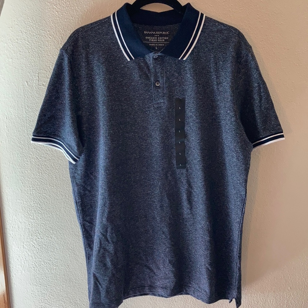 Banana republic pique polo